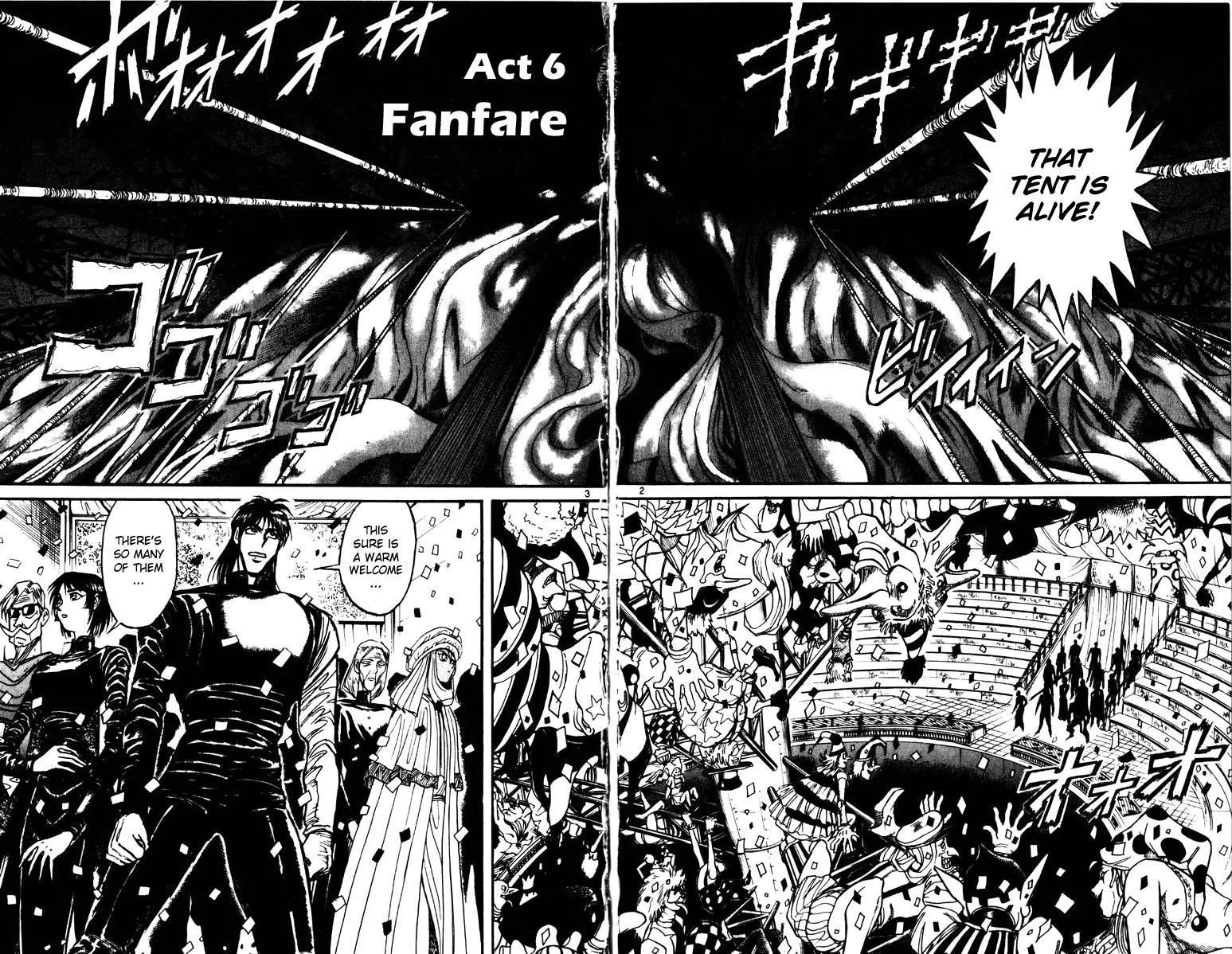 Karakuri Circus Chapter 162 page 2 - Chapter 162: Karakuri - Final Act - Act 6: Fanfare