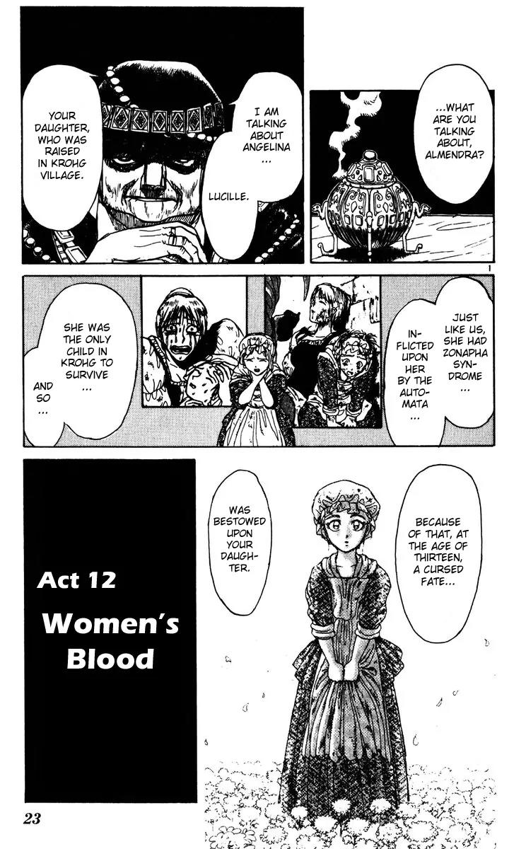 Karakuri Circus Chapter 168 page 1 - Chapter 168: Karakuri - Final Act - Act 12: Women's Blood