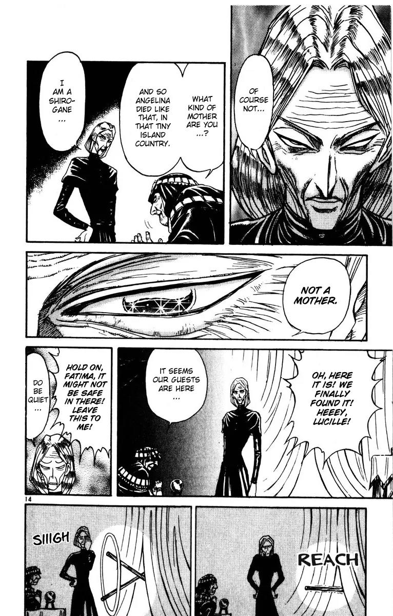 Karakuri Circus Chapter 168 page 14 - Chapter 168: Karakuri - Final Act - Act 12: Women's Blood