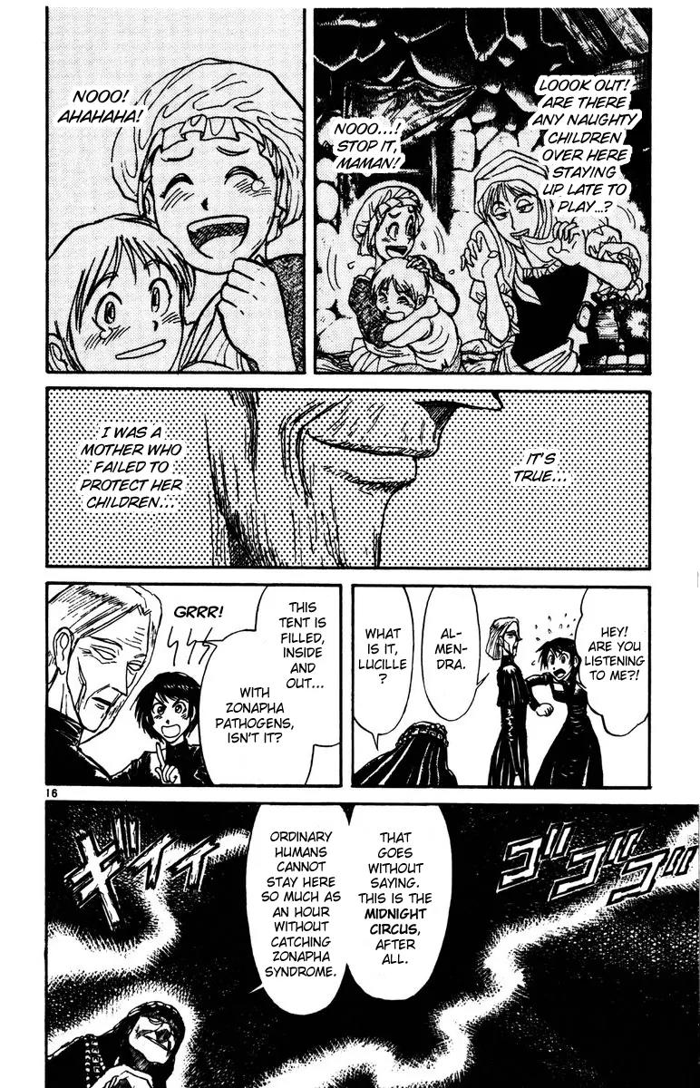 Karakuri Circus Chapter 168 page 16 - Chapter 168: Karakuri - Final Act - Act 12: Women's Blood