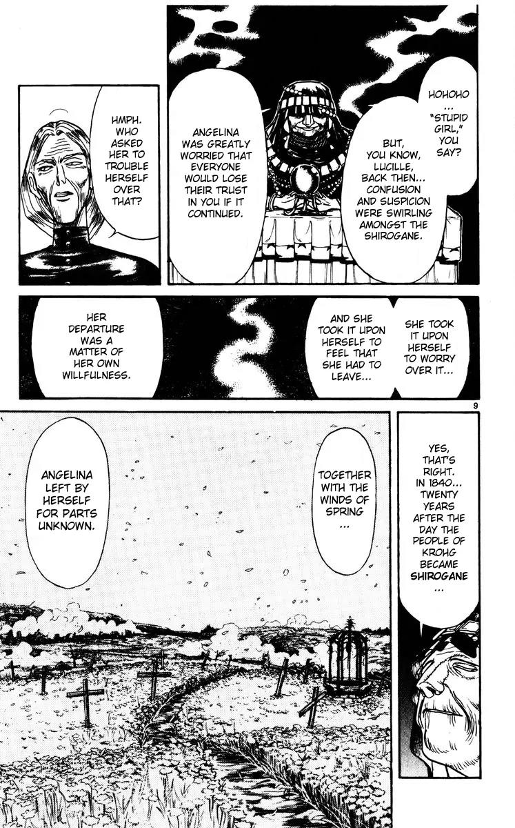 Karakuri Circus Chapter 168 page 9 - Chapter 168: Karakuri - Final Act - Act 12: Women's Blood