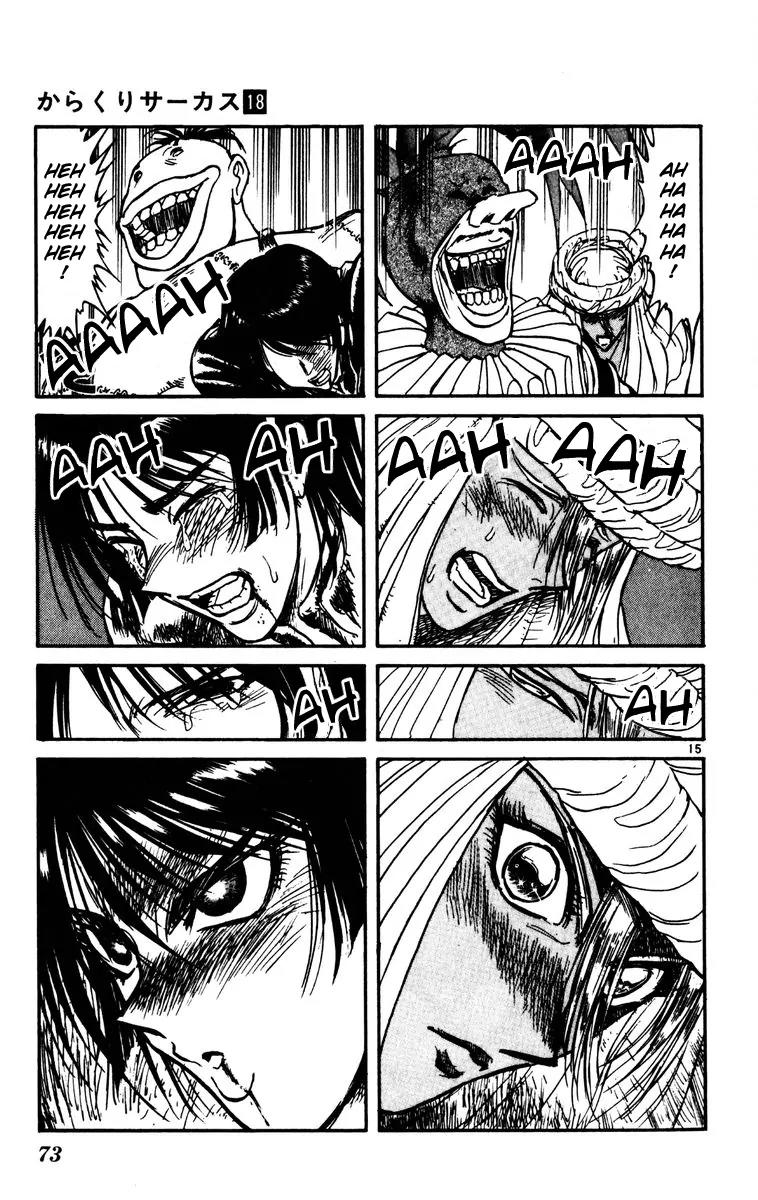 Karakuri Circus Chapter 170 page 15 - Chapter 170: Karakuri - Final Act - Act 14: The Acrobat Brothers vs. Ming-Xia and Fatima I