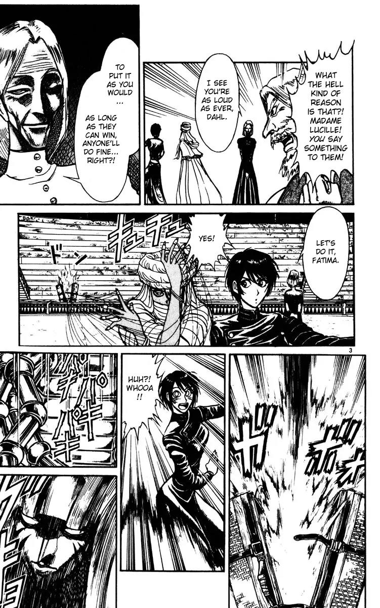 Karakuri Circus Chapter 170 page 3 - Chapter 170: Karakuri - Final Act - Act 14: The Acrobat Brothers vs. Ming-Xia and Fatima I