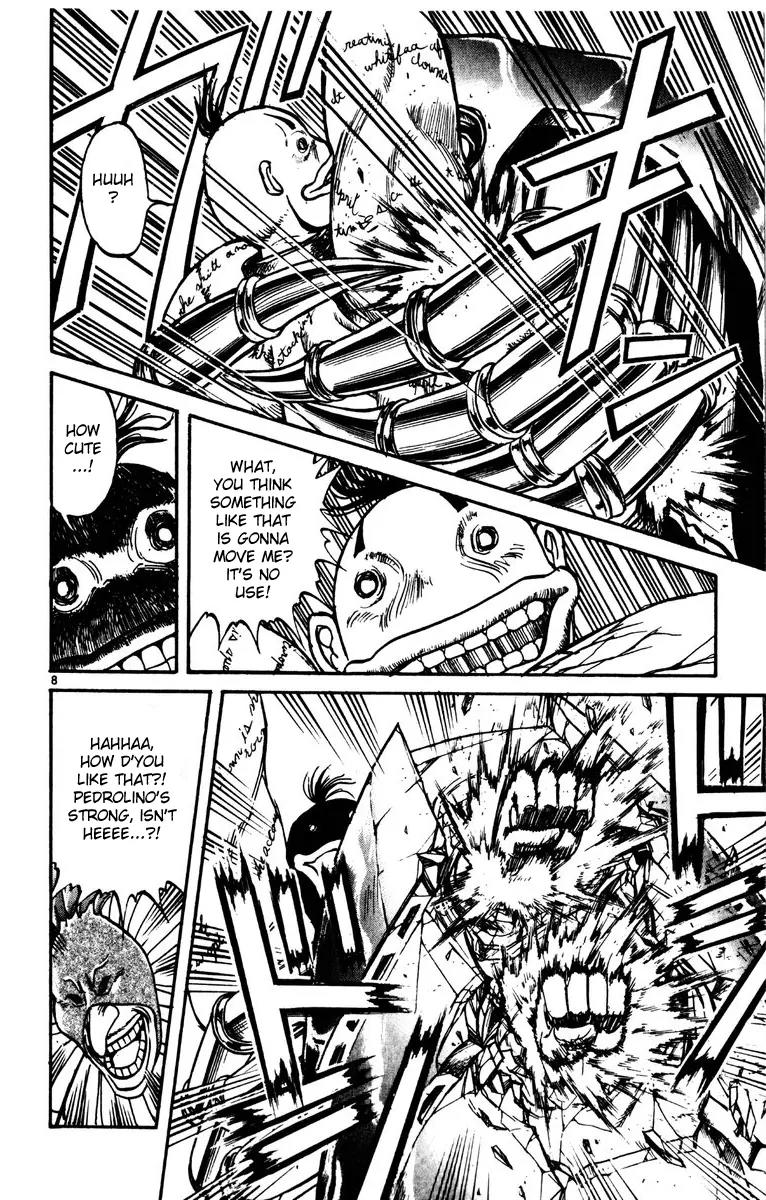Karakuri Circus Chapter 171 page 8 - Chapter 171: Karakuri - Final Act - Act 15: The Acrobat Brothers vs. Ming-Xia and Fatima I