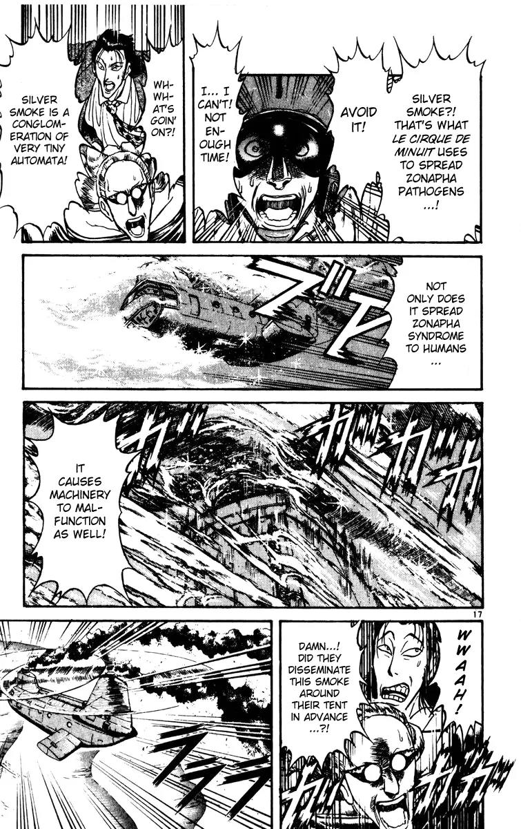 Karakuri Circus Chapter 174 page 17 - Chapter 174: Karakuri - Final Act - Act 18: Intermission, and the Third Match