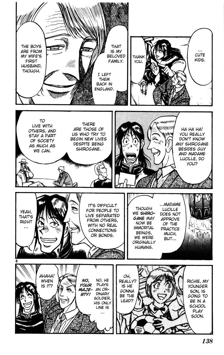 Karakuri Circus Chapter 174 page 8 - Chapter 174: Karakuri - Final Act - Act 18: Intermission, and the Third Match