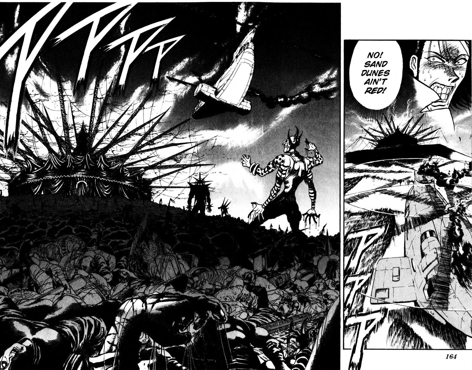Karakuri Circus Chapter 175 page 16 - Chapter 175: Karakuri - Final Act - Act 19: The Red Sand Dune