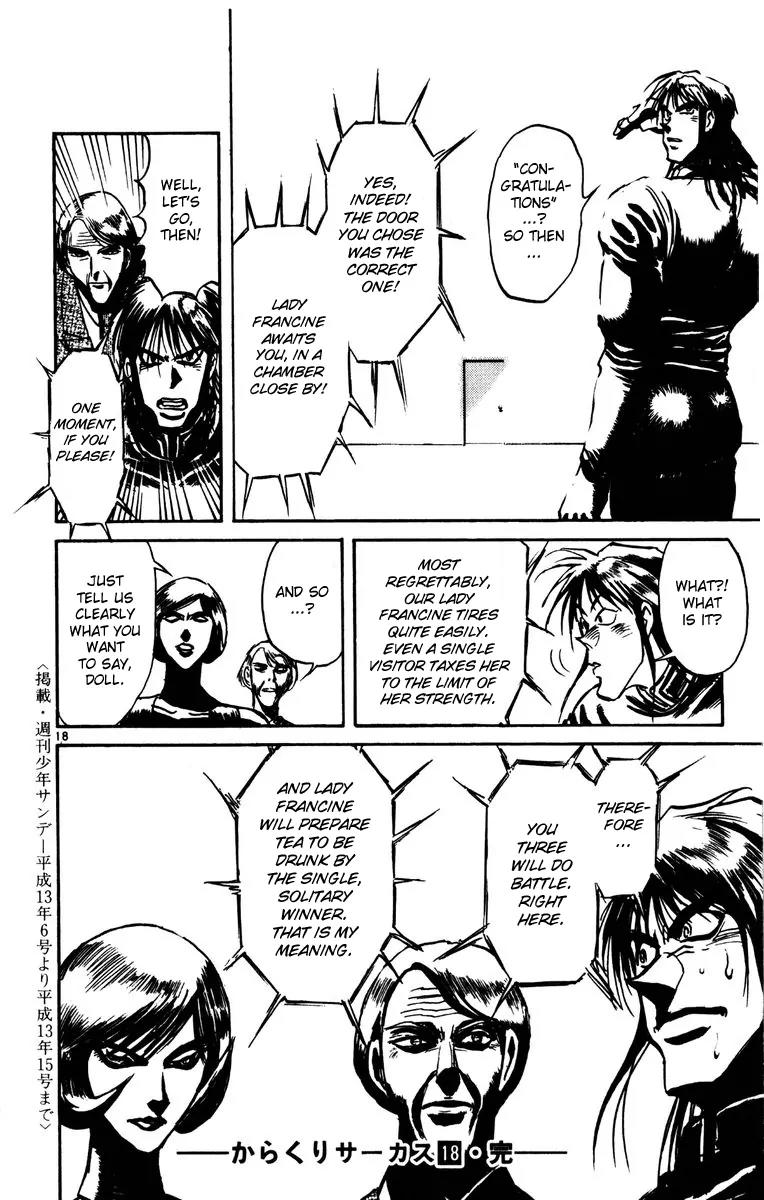Karakuri Circus Chapter 176 page 18 - Chapter 176: Karakuri - Final Act - Act 20: The Four Doors