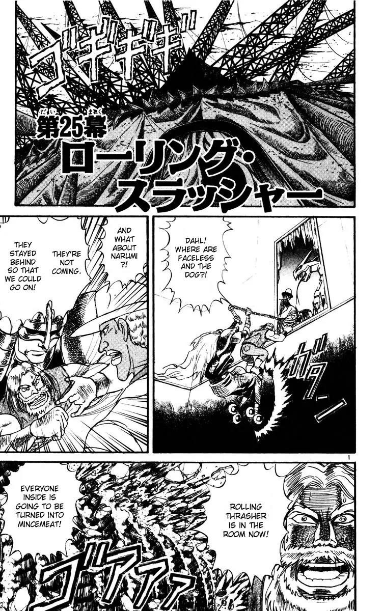 Karakuri Circus Chapter 181 page 1 - Chapter 181: Karakuri - Final Act - Act 25: Rolling Thrasher