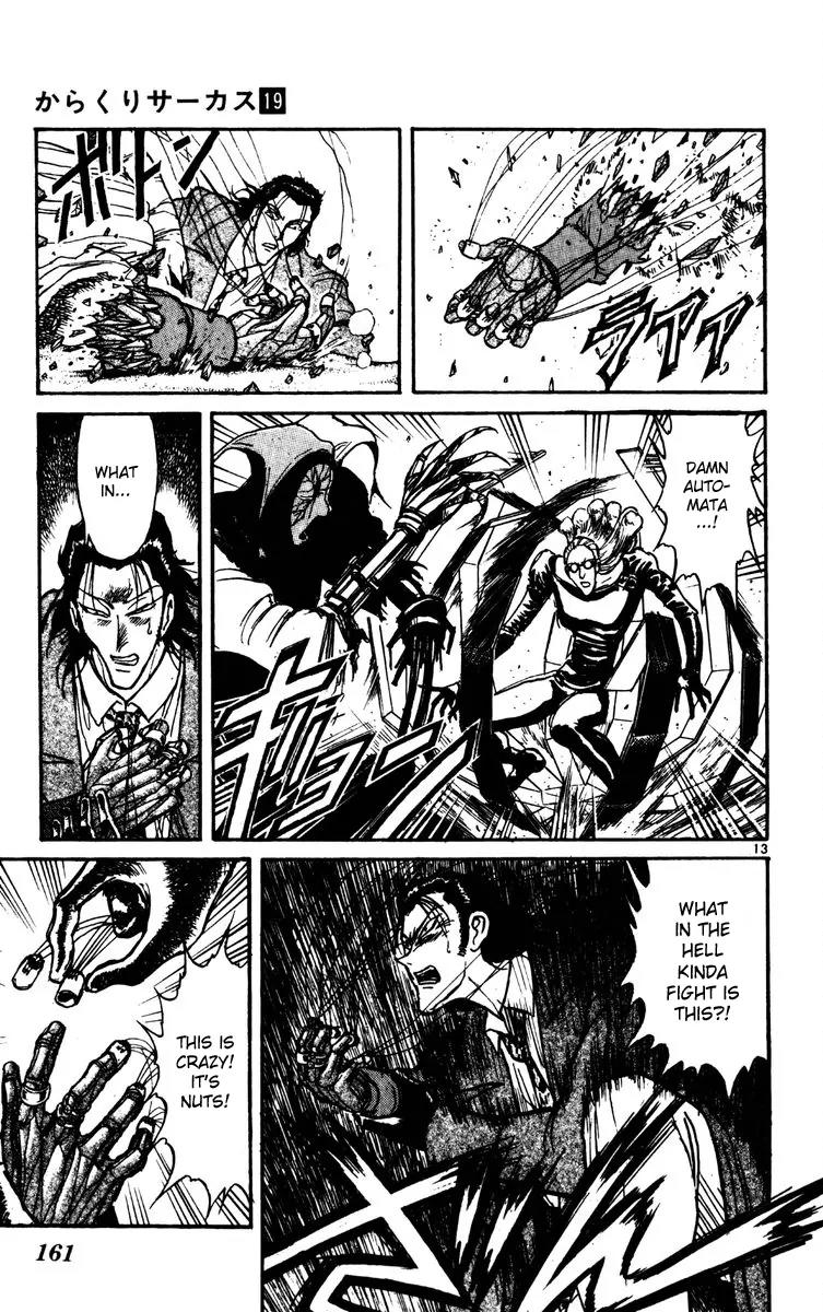 Karakuri Circus Chapter 185 page 13 - Chapter 185: Karakuri - Final Act - Act 29: Within and Without