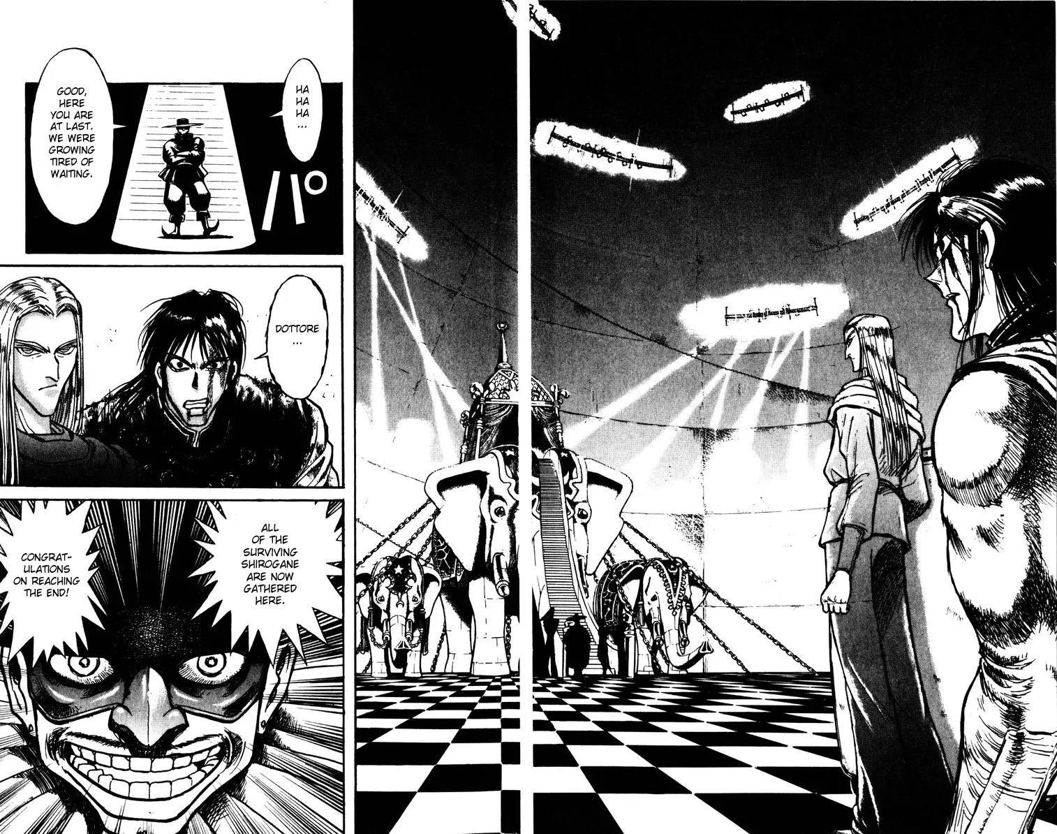 Karakuri Circus Chapter 186 page 11 - Chapter 186: Karakuri - Final Act - Act 30: The Center Room