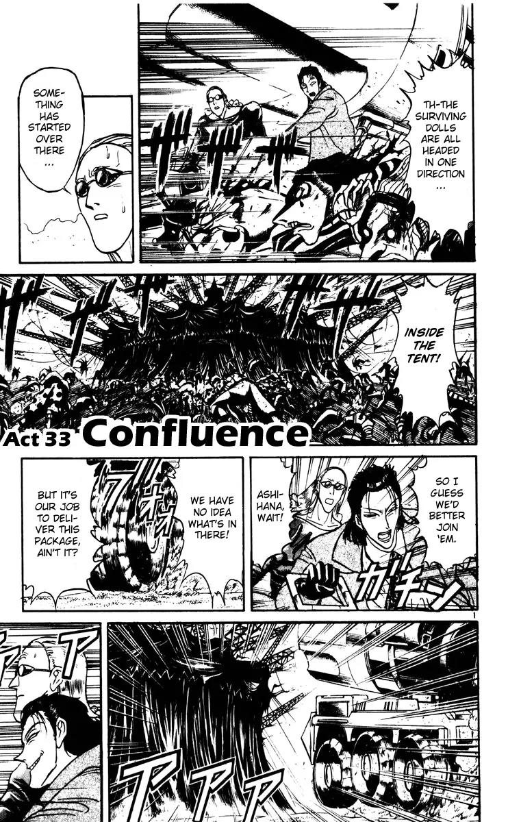 Karakuri Circus Chapter 189 page 1 - Chapter 189: Karakuri - Final Act - Act 33: Confluence