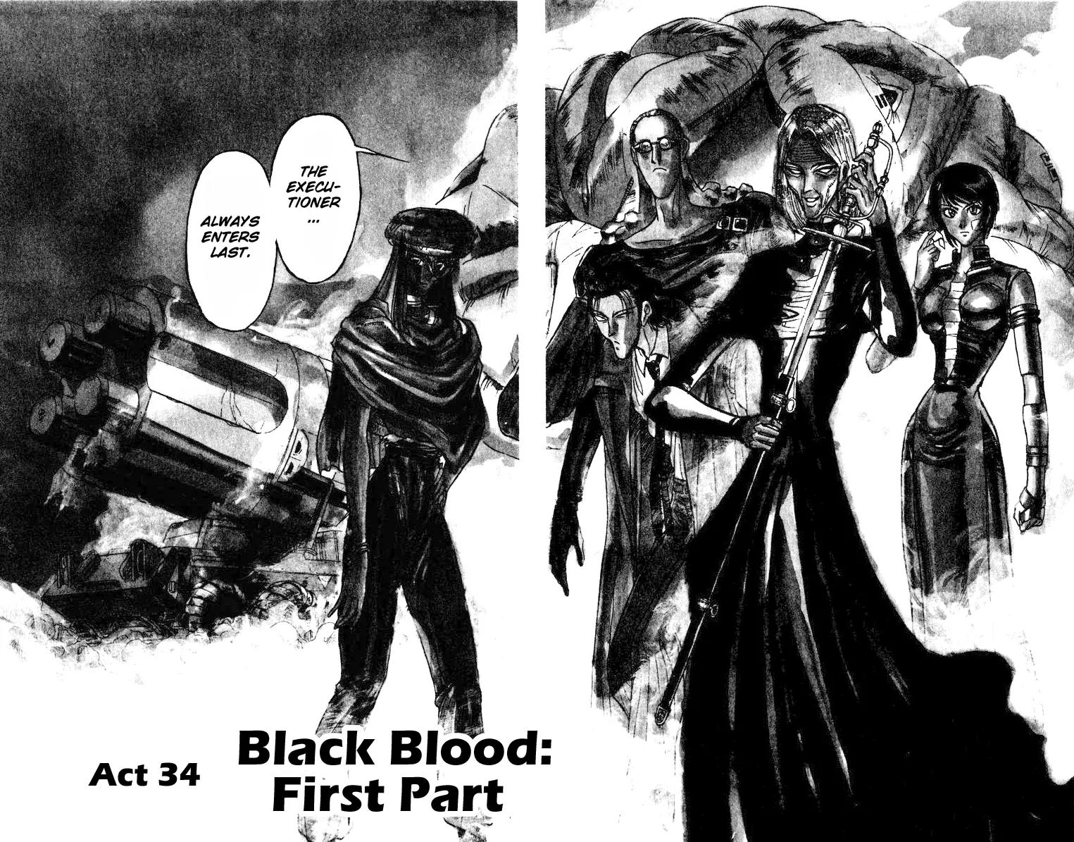 Karakuri Circus Chapter 190 page 2 - Chapter 190: Karakuri - Final Act - Act 34: Black Blood: First Part