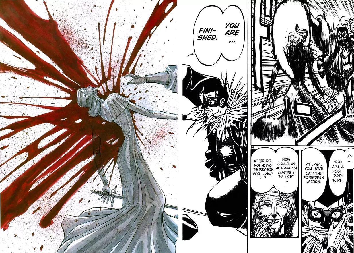 Karakuri Circus Chapter 191 page 16 - Chapter 191: Karakuri - Final Act - Act 35: Black Blood: Second Part