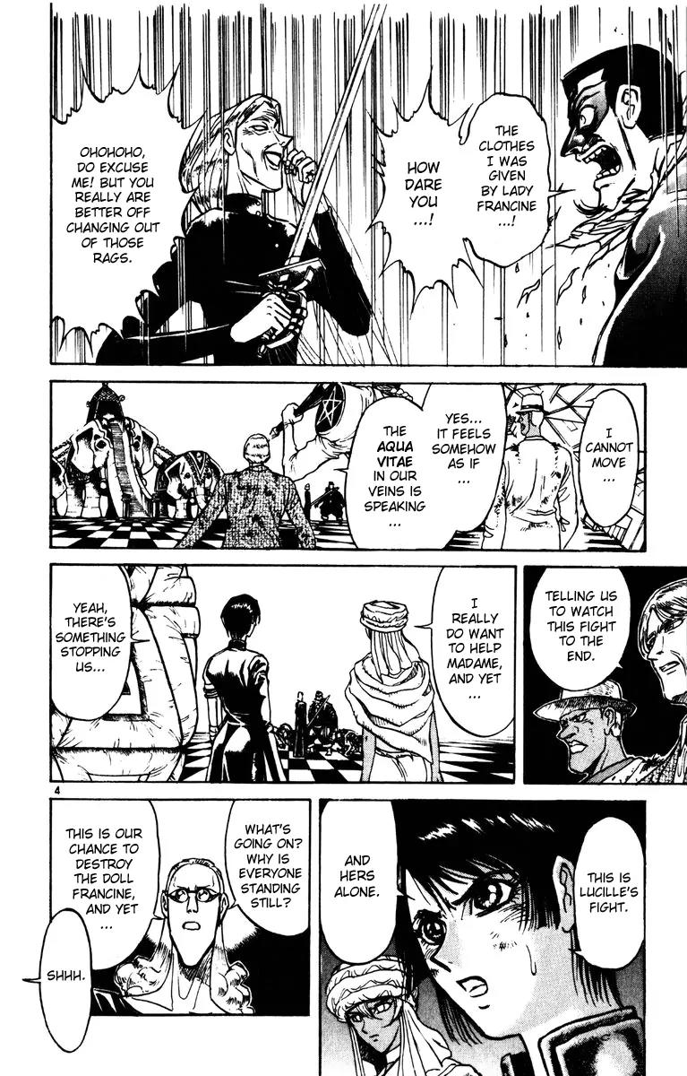 Karakuri Circus Chapter 191 page 4 - Chapter 191: Karakuri - Final Act - Act 35: Black Blood: Second Part