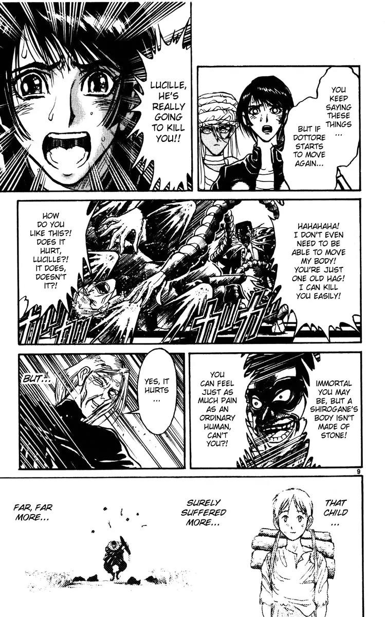 Karakuri Circus Chapter 191 page 9 - Chapter 191: Karakuri - Final Act - Act 35: Black Blood: Second Part
