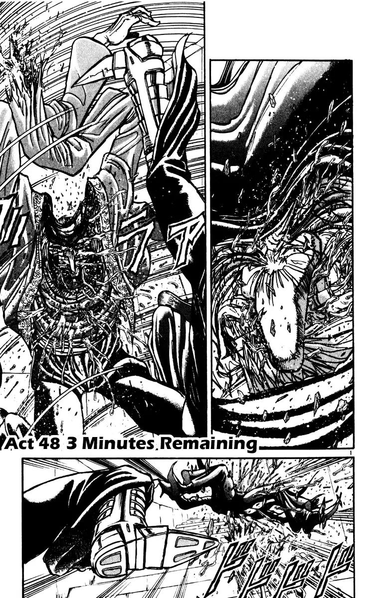 Karakuri Circus Chapter 204 page 1 - Chapter 204: Karakuri - Final Act - Act 48: 3 Minutes Remaining