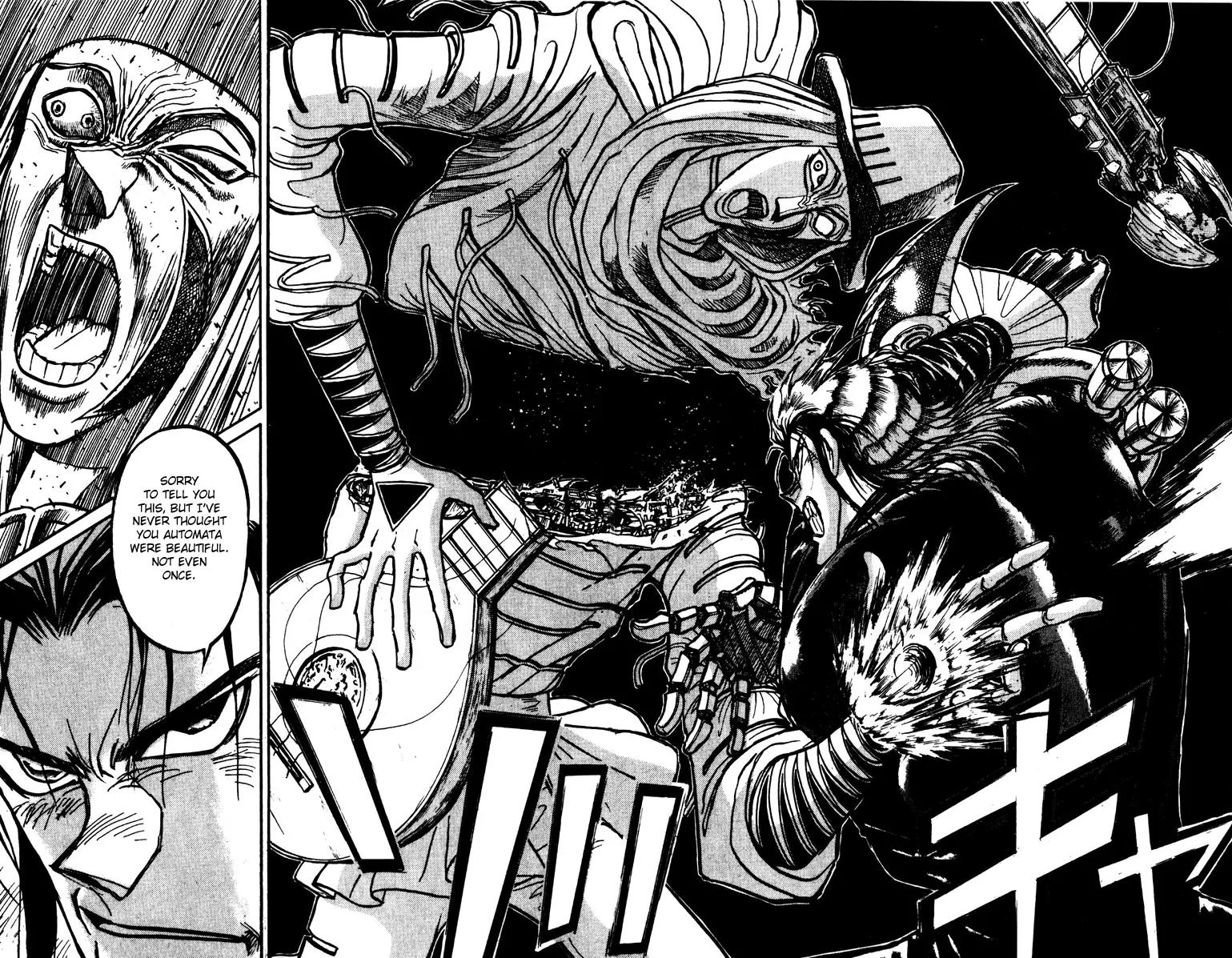Karakuri Circus Chapter 204 page 16 - Chapter 204: Karakuri - Final Act - Act 48: 3 Minutes Remaining