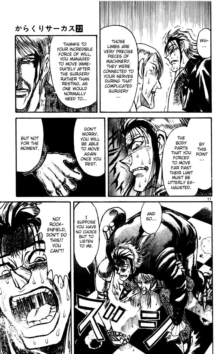 Karakuri Circus Chapter 208 page 11 - Chapter 208: Karakuri - Final Act - Act 52: The Starry Sky, and a Flash