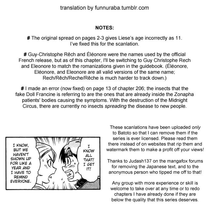 Karakuri Circus Chapter 210 page 18 - Chapter 210: Intermission I - The People of the Nakamachi Circus