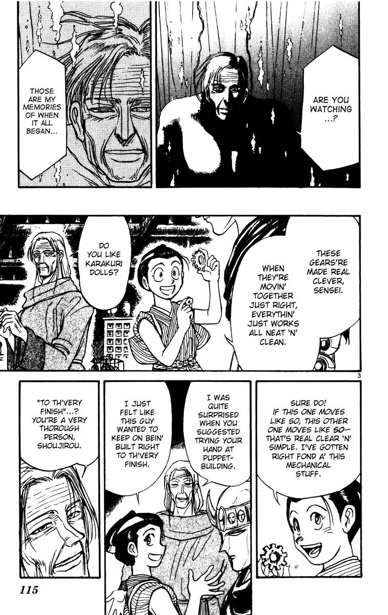Karakuri Circus Chapter 223 page 3 - Chapter 223: Circus - Final Act - Act 11: The First Shirogane