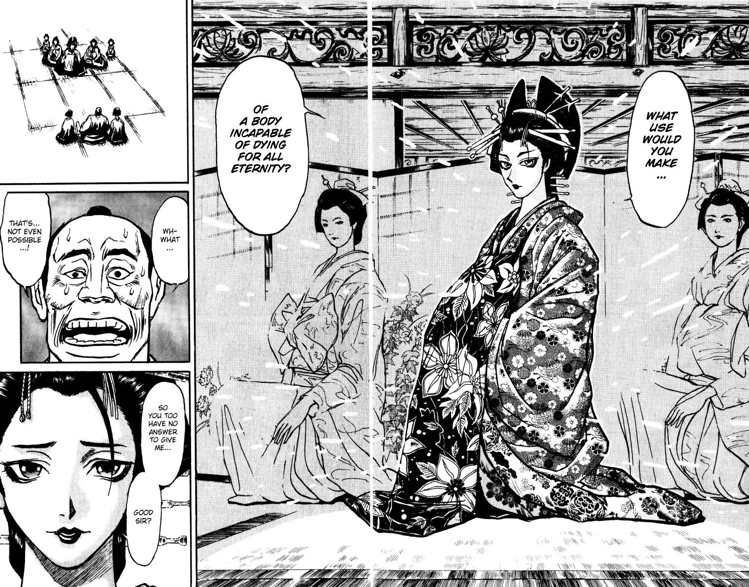 Karakuri Circus Chapter 224 page 15 - Chapter 224: Circus - Final Act - Act 12: Two People