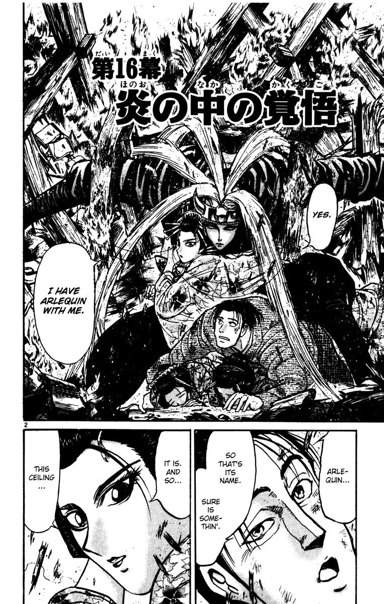 Karakuri Circus Chapter 228 page 2 - Chapter 228: Circus - Final Act - Act 16: Resolution Amidst the Flames
