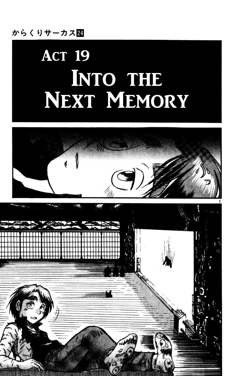 Karakuri Circus Chapter 231 page 1 - Chapter 231: Circus - Final Act - Act 19: Into the Next Memory
