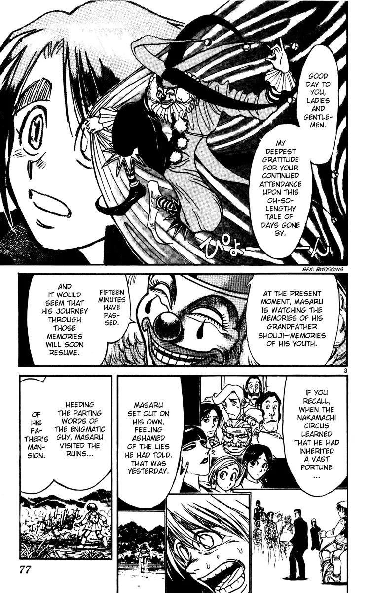 Karakuri Circus Chapter 231 page 3 - Chapter 231: Circus - Final Act - Act 19: Into the Next Memory