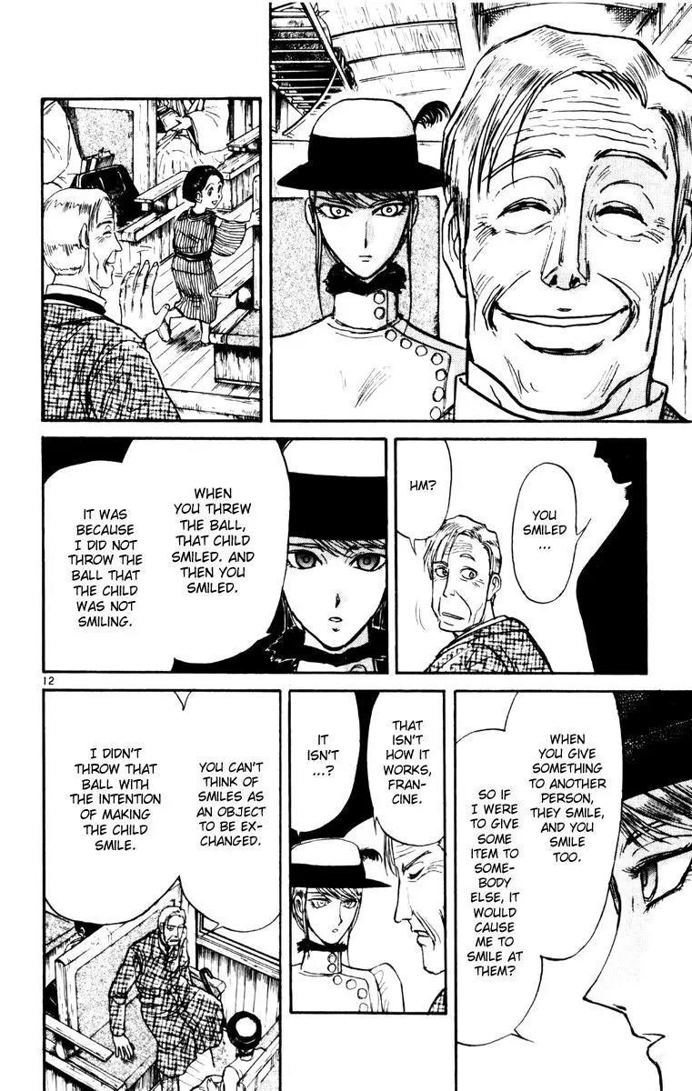 Karakuri Circus Chapter 239 page 12 - Chapter 239: Circus - Final Act - Act 27: Doll Francine Comes to Kuroga Village