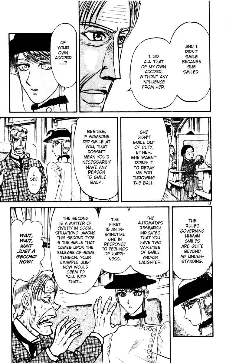 Karakuri Circus Chapter 239 page 13 - Chapter 239: Circus - Final Act - Act 27: Doll Francine Comes to Kuroga Village
