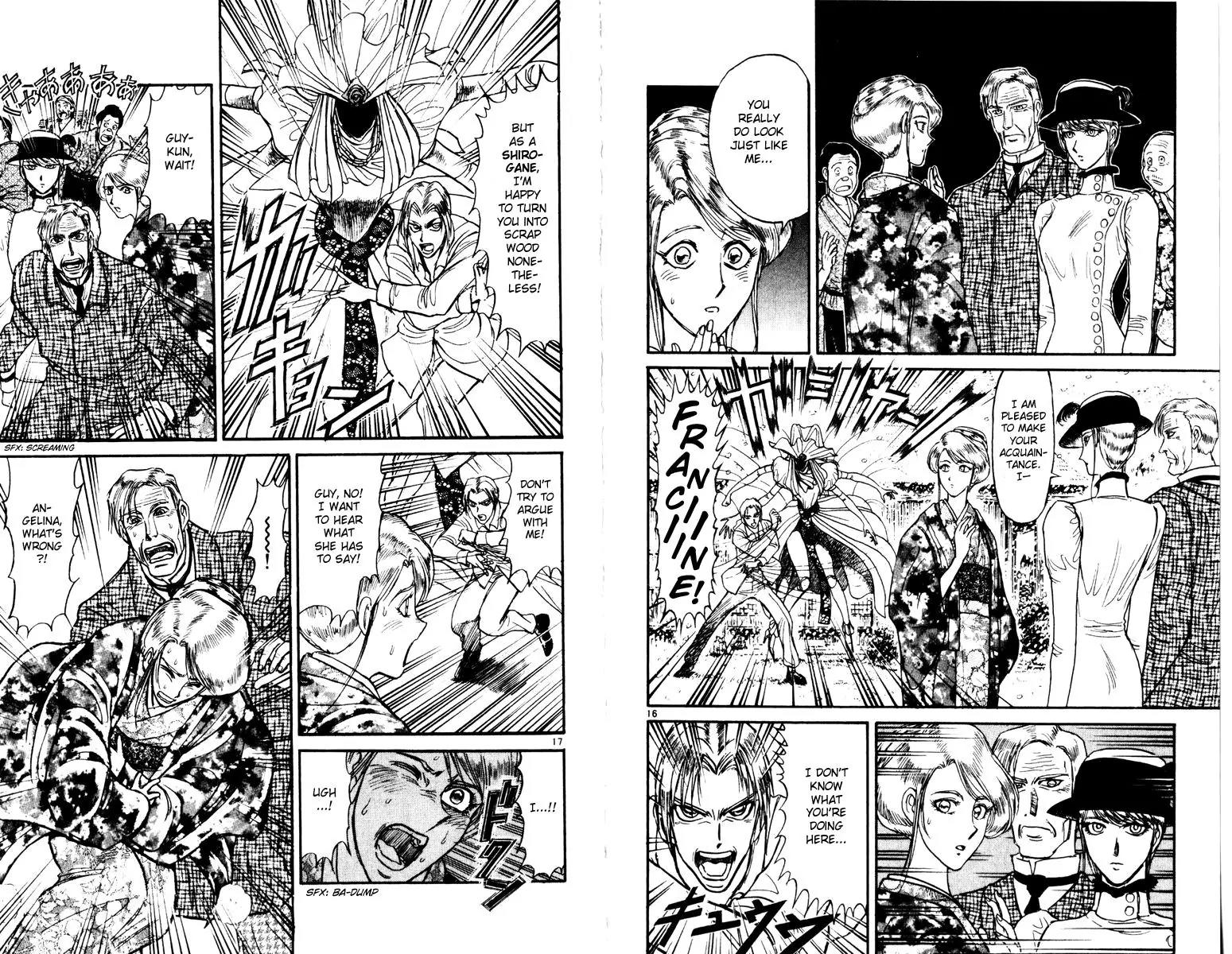 Karakuri Circus Chapter 239 page 17 - Chapter 239: Circus - Final Act - Act 27: Doll Francine Comes to Kuroga Village