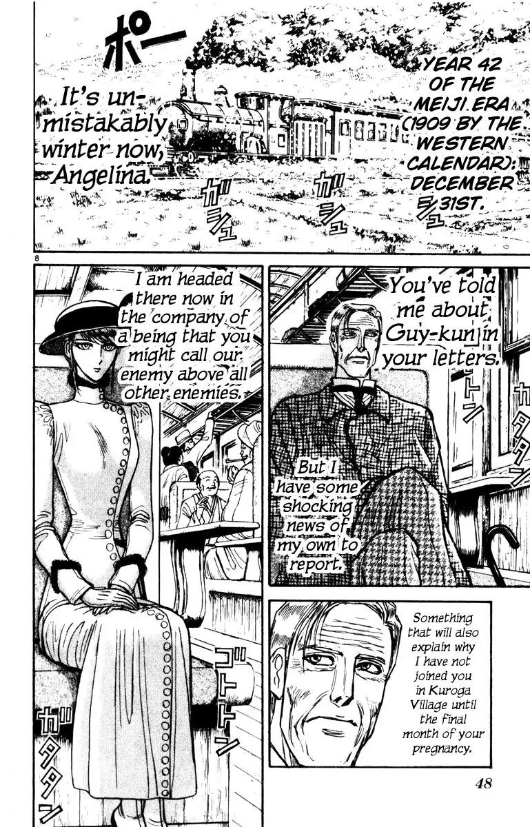 Karakuri Circus Chapter 239 page 8 - Chapter 239: Circus - Final Act - Act 27: Doll Francine Comes to Kuroga Village