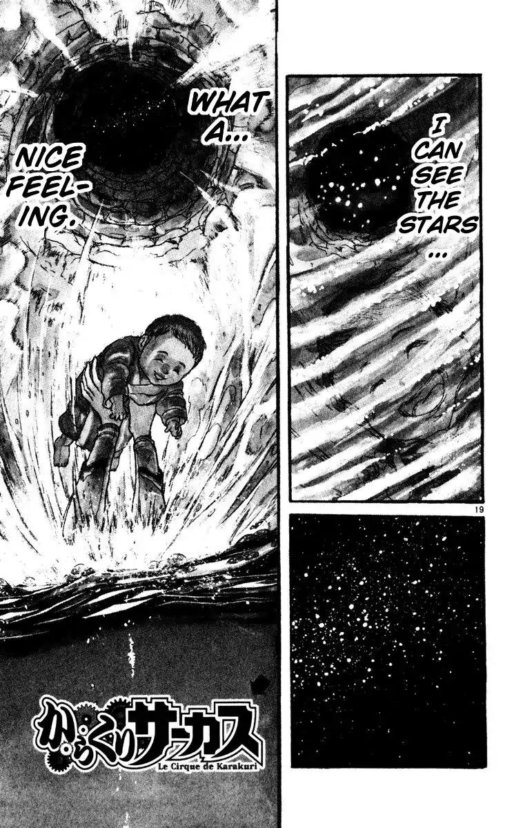 Karakuri Circus Chapter 244 page 19 - Chapter 244: Circus - Final Act - Act 32: A Smile (Second Half)