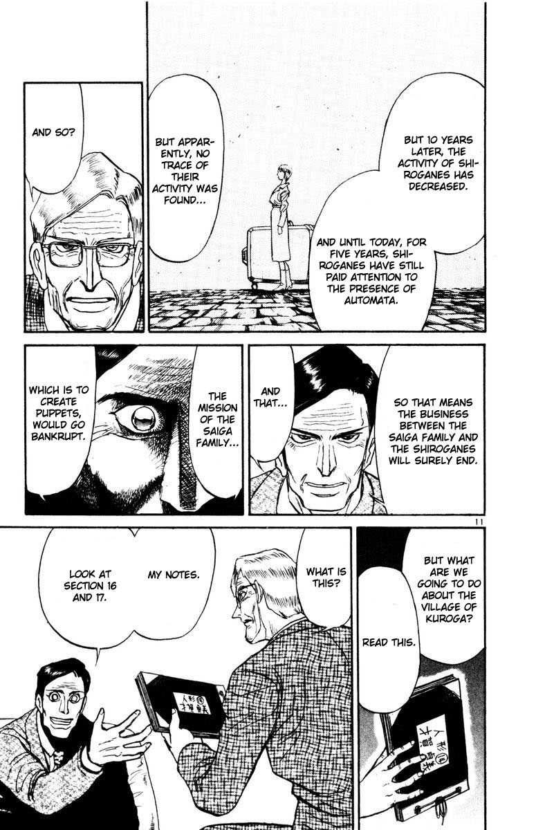 Karakuri Circus Chapter 252 page 12 - Chapter 252: Circus - Final Act - Act 40: 3 years ago