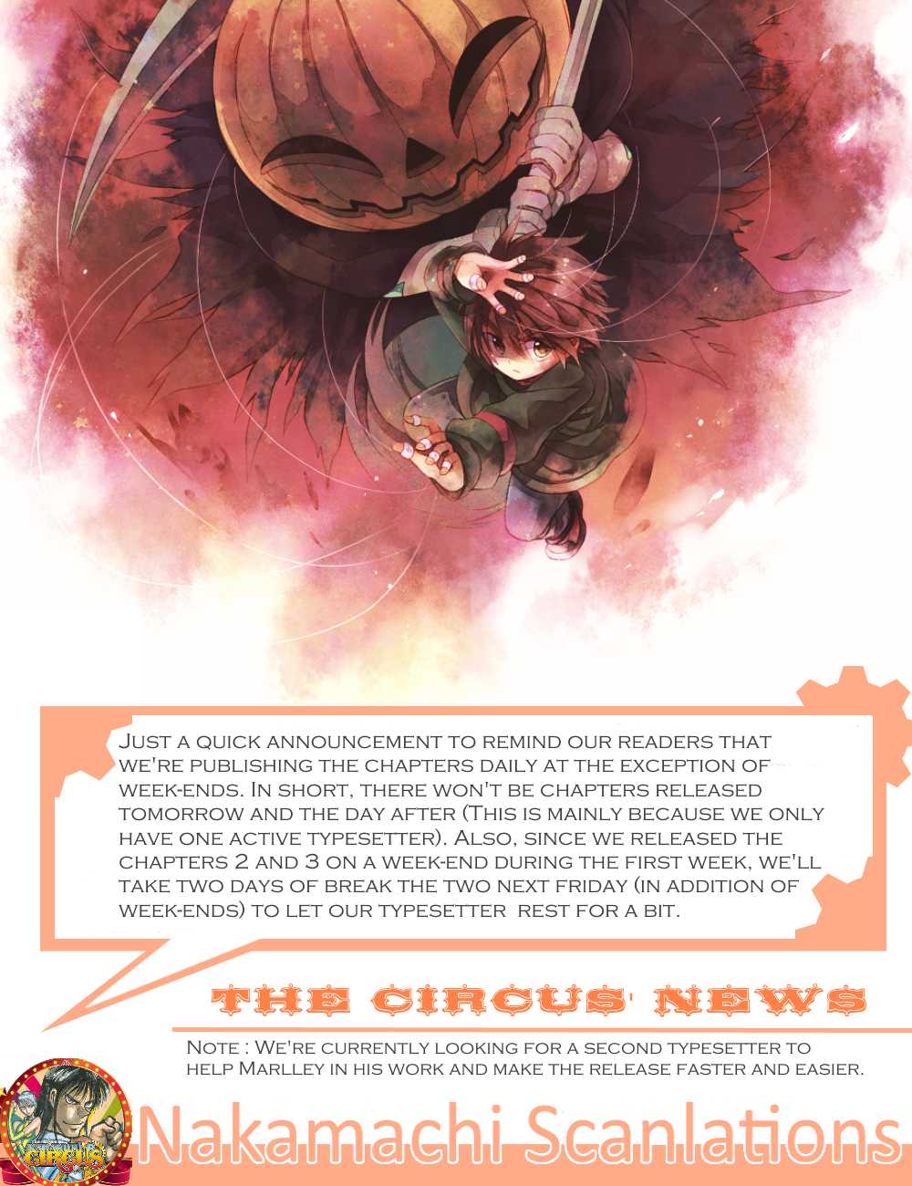 Karakuri Circus Chapter 254 page 2 - Chapter 254: Circus - Final Act - Act 42: Sadayoshi vs Shouji