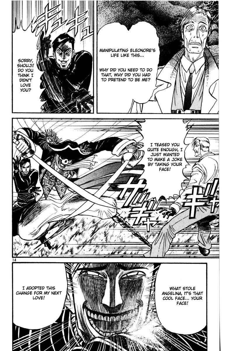 Karakuri Circus Chapter 255 page 15 - Chapter 255: Circus - Final Act - Act 43: Sadayoshi's plan