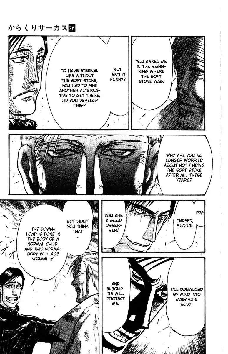 Karakuri Circus Chapter 256 page 11 - Chapter 256: Circus - Final Act - Act 44: Counterattack