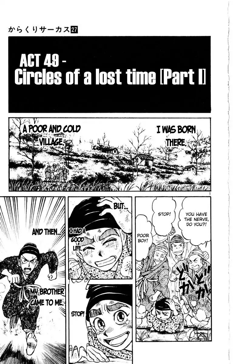 Karakuri Circus Chapter 261 page 2 - Chapter 261: Circus - Final Act - Act 49: Circles of a lost time [Part 1]