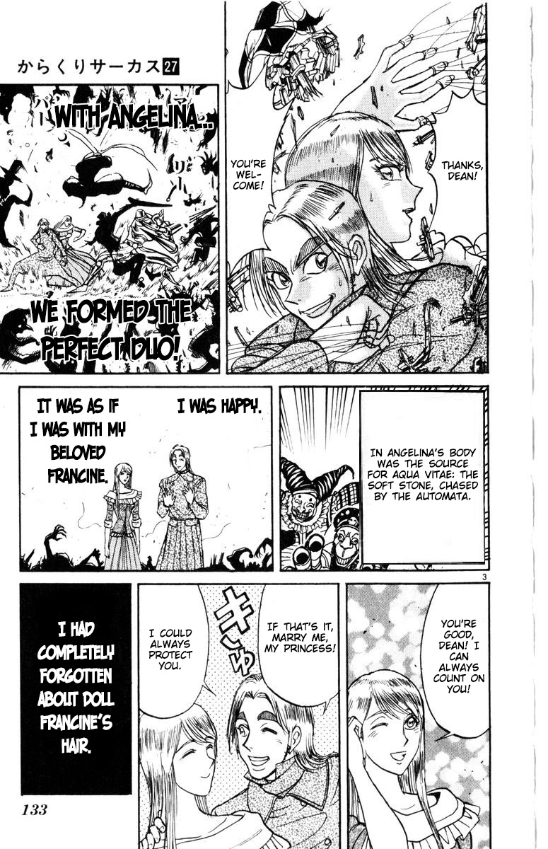 Karakuri Circus Chapter 264 page 4 - Chapter 264: Circus - Final Act - Act 52: The worst one