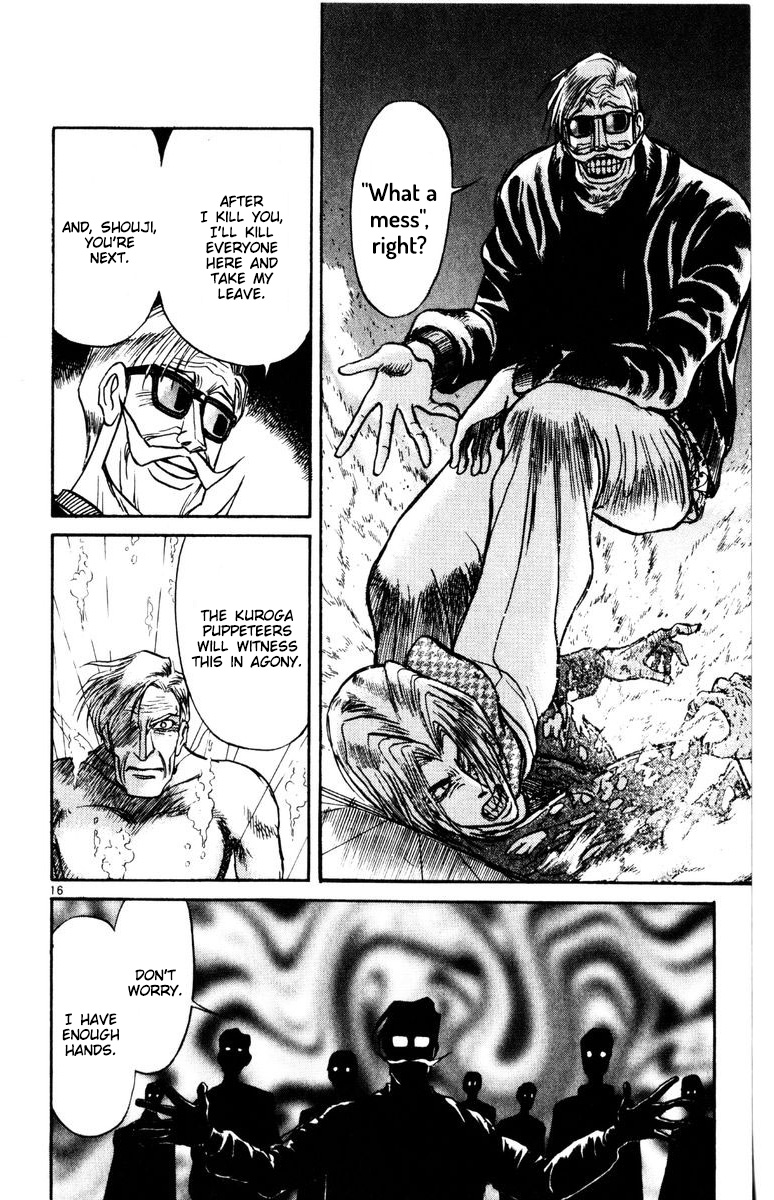 Karakuri Circus Chapter 266 page 16 - Chapter 266: Circus - Final Act - Act 54: Faceless appears!