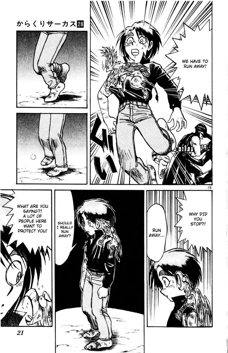 Karakuri Circus Chapter 267 page 21 - Chapter 267: Circus - Final Act - Act 55: "O"
