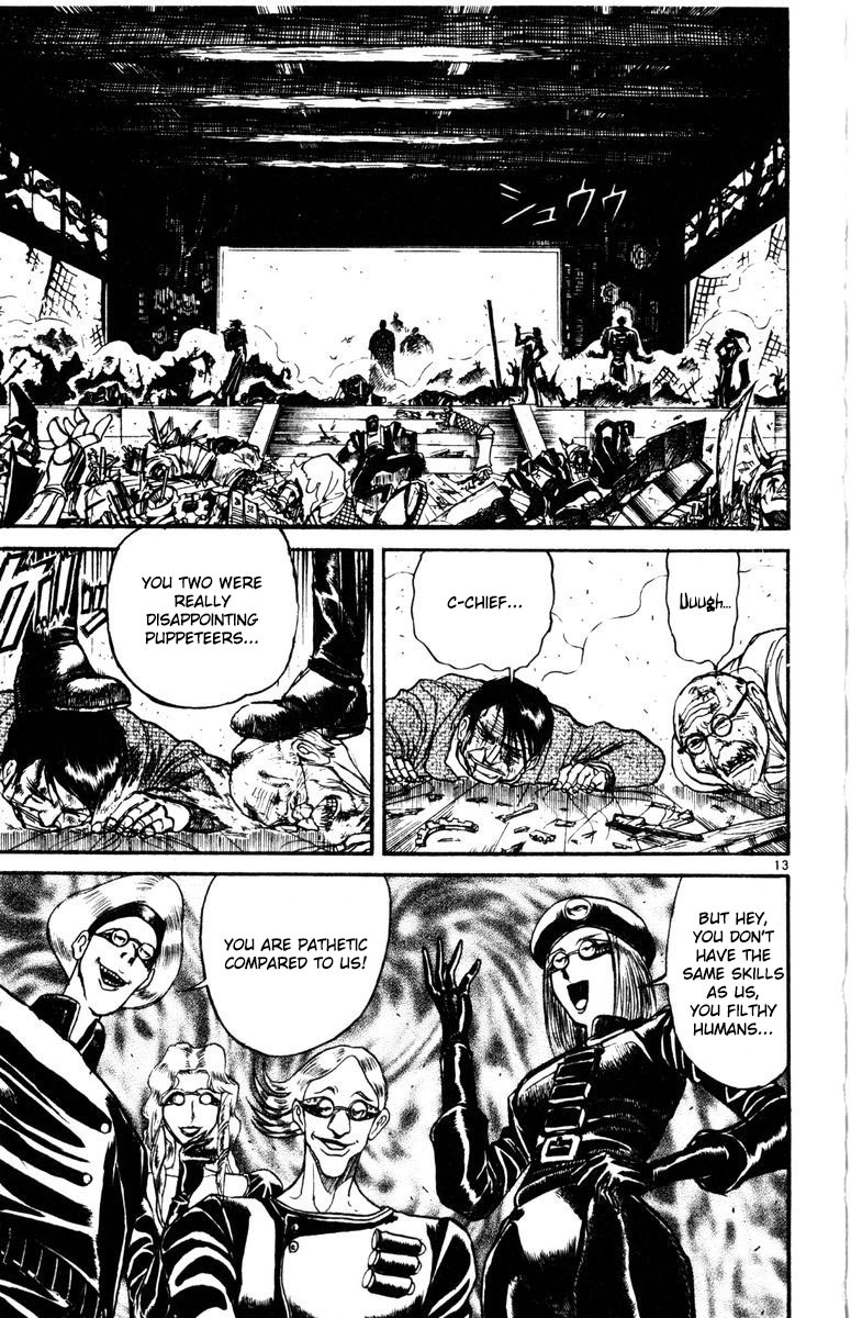 Karakuri Circus Chapter 268 page 13 - Chapter 268: Circus - Final Act - Act 56: Jack-O'-Lantern's Counterattack!
