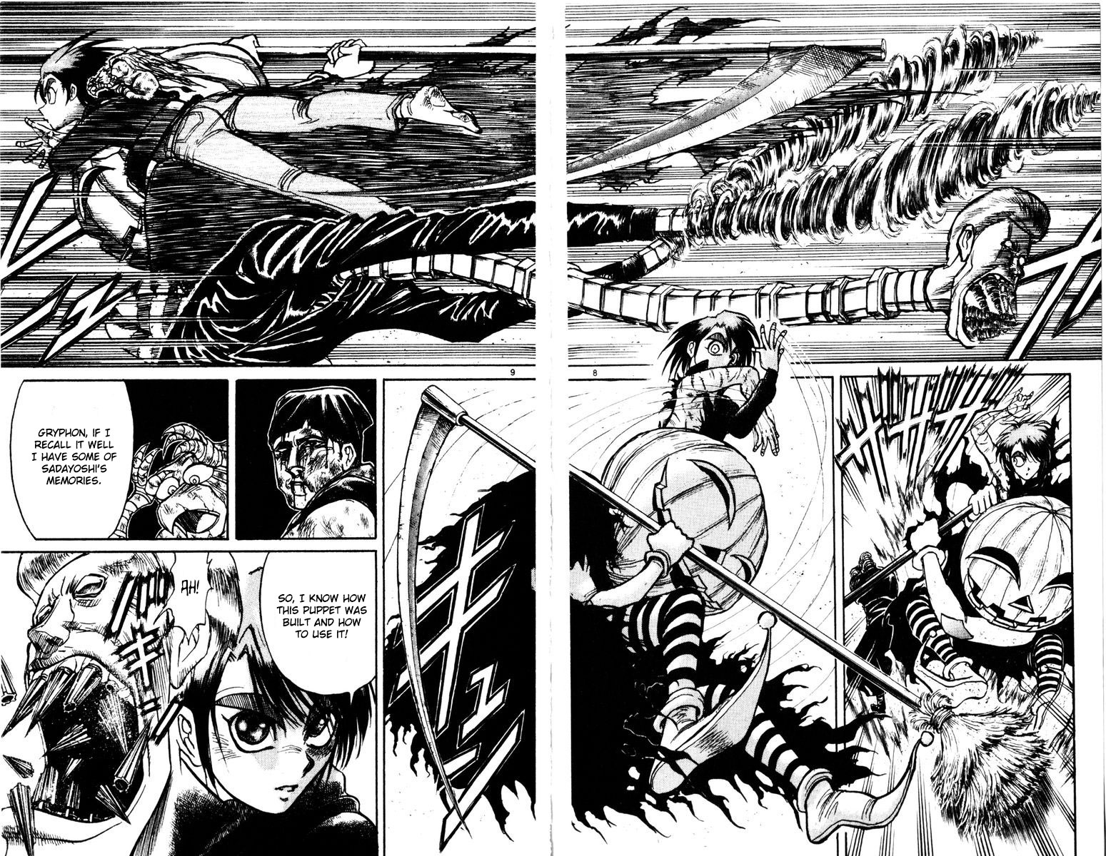 Karakuri Circus Chapter 268 page 9 - Chapter 268: Circus - Final Act - Act 56: Jack-O'-Lantern's Counterattack!