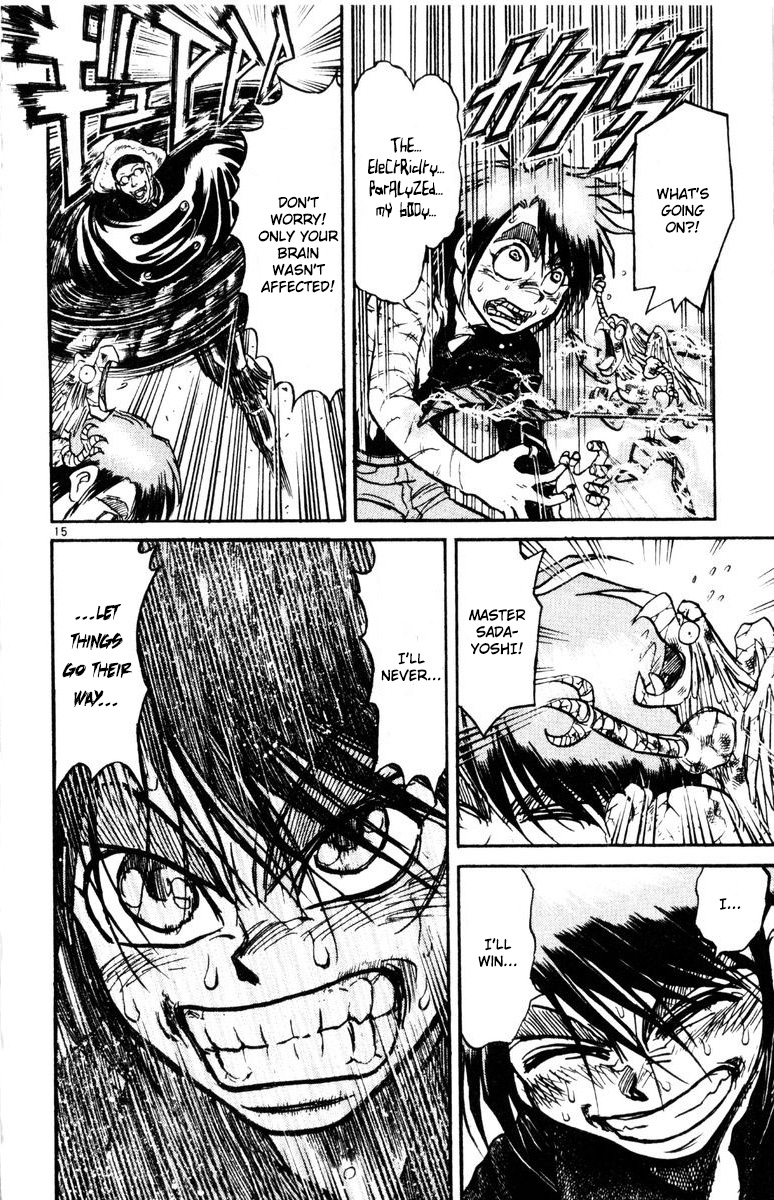 Karakuri Circus Chapter 269 page 15 - Chapter 269: Circus - Final Act - Act 57: MASARU STANDS UP!