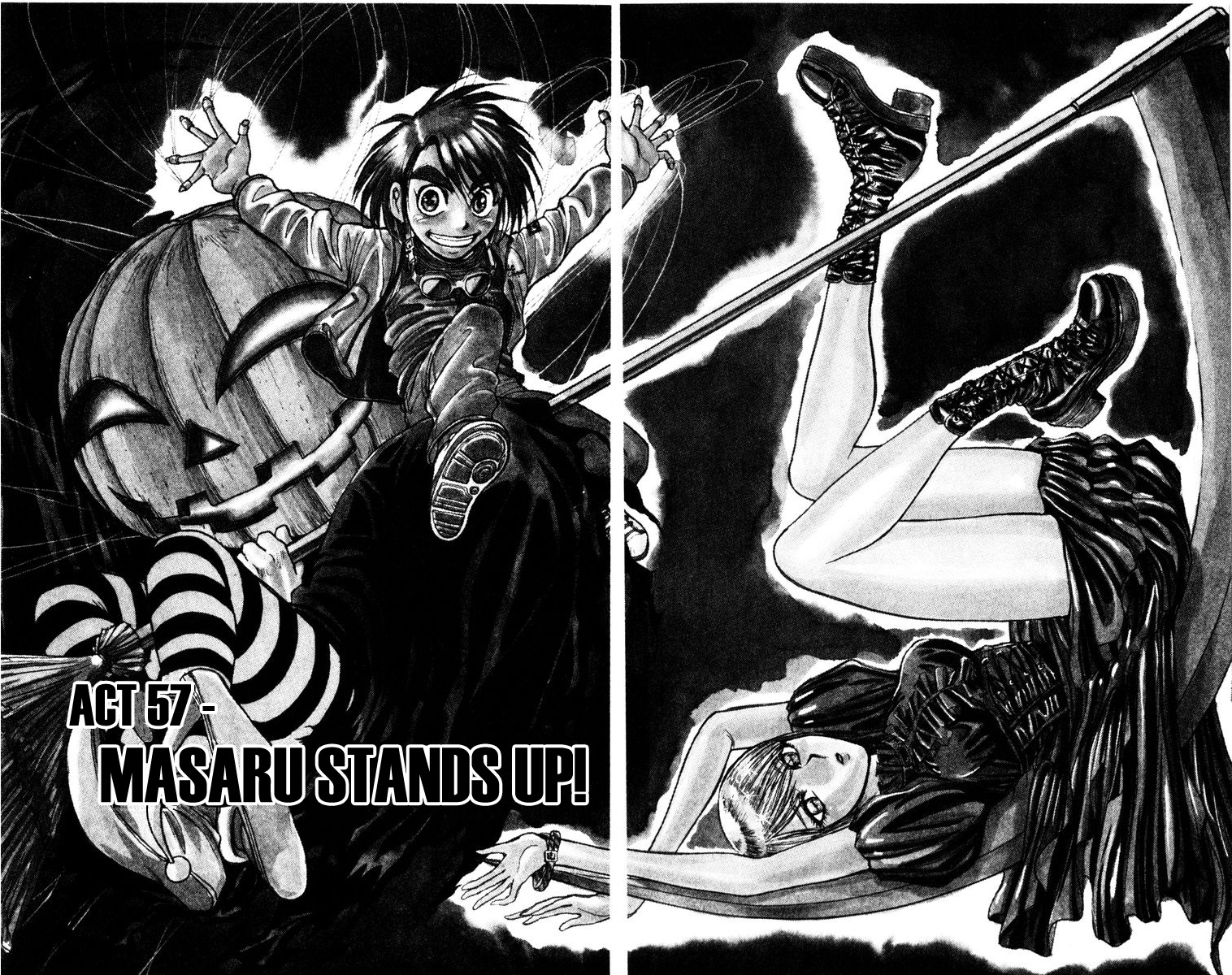Karakuri Circus Chapter 269 page 3 - Chapter 269: Circus - Final Act - Act 57: MASARU STANDS UP!