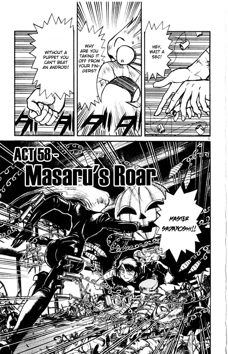 Karakuri Circus Chapter 270 page 2 - Chapter 270: Circus - Final Act - Act 58: Masaru's Roar