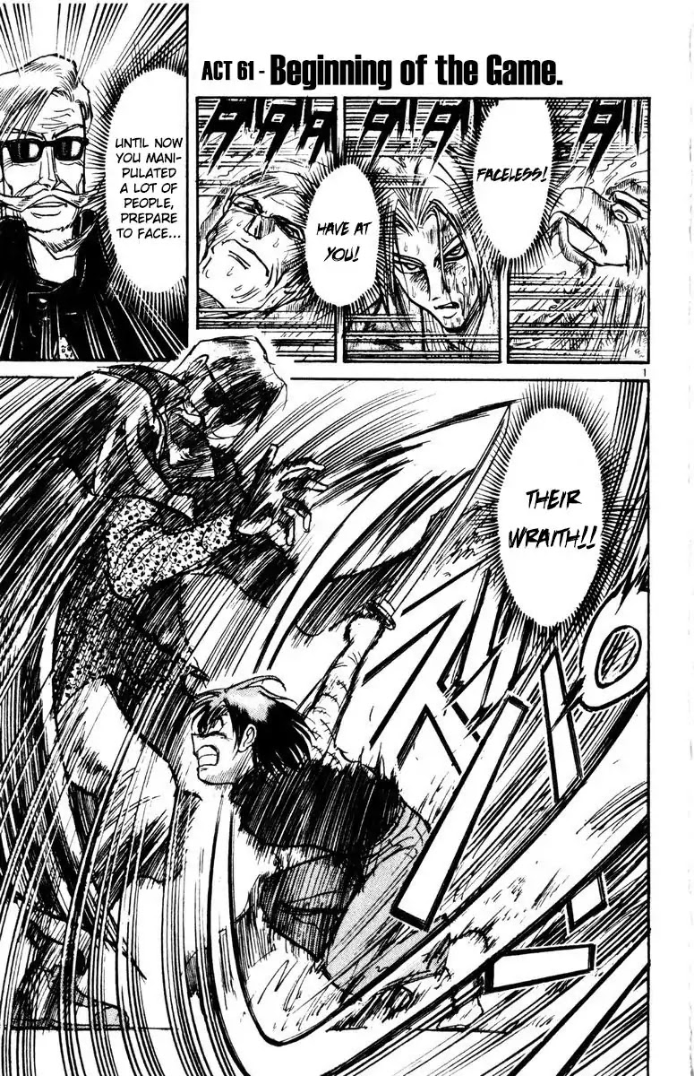 Karakuri Circus Chapter 273 page 2 - Chapter 273: Circus - Final Act - Act 61: Beginning of the Game