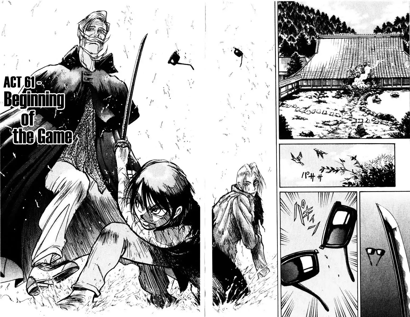 Karakuri Circus Chapter 273 page 3 - Chapter 273: Circus - Final Act - Act 61: Beginning of the Game