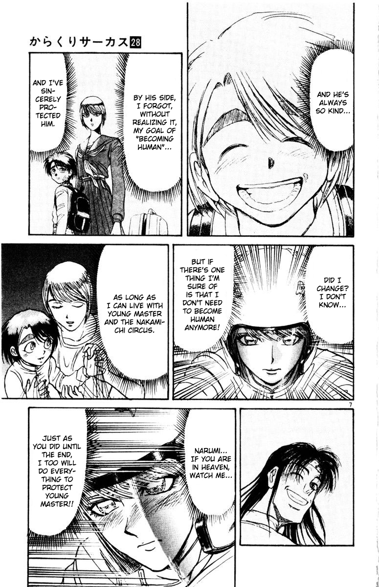 Karakuri Circus Chapter 275 page 8 - Chapter 275: Intermission I - "Can't go back"